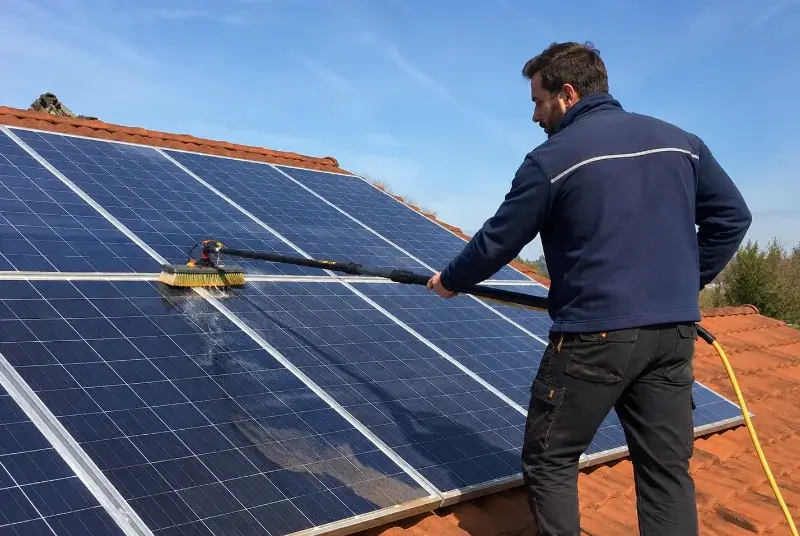 Nettoyage et entretien de panneaux solaires à Argeliers